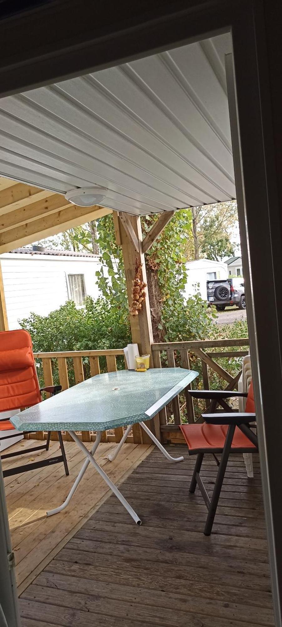 Mobilhome L'Oasis Camping Le Clos Cottet Angles  Zewnętrze zdjęcie