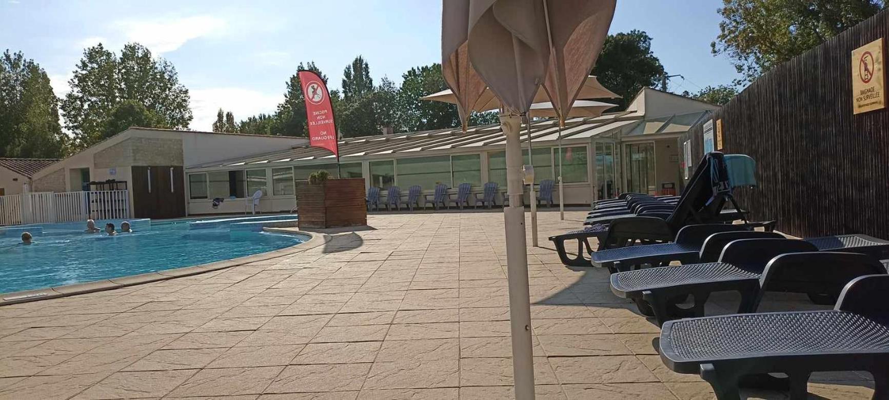 Mobilhome L'Oasis Camping Le Clos Cottet Angles  Zewnętrze zdjęcie