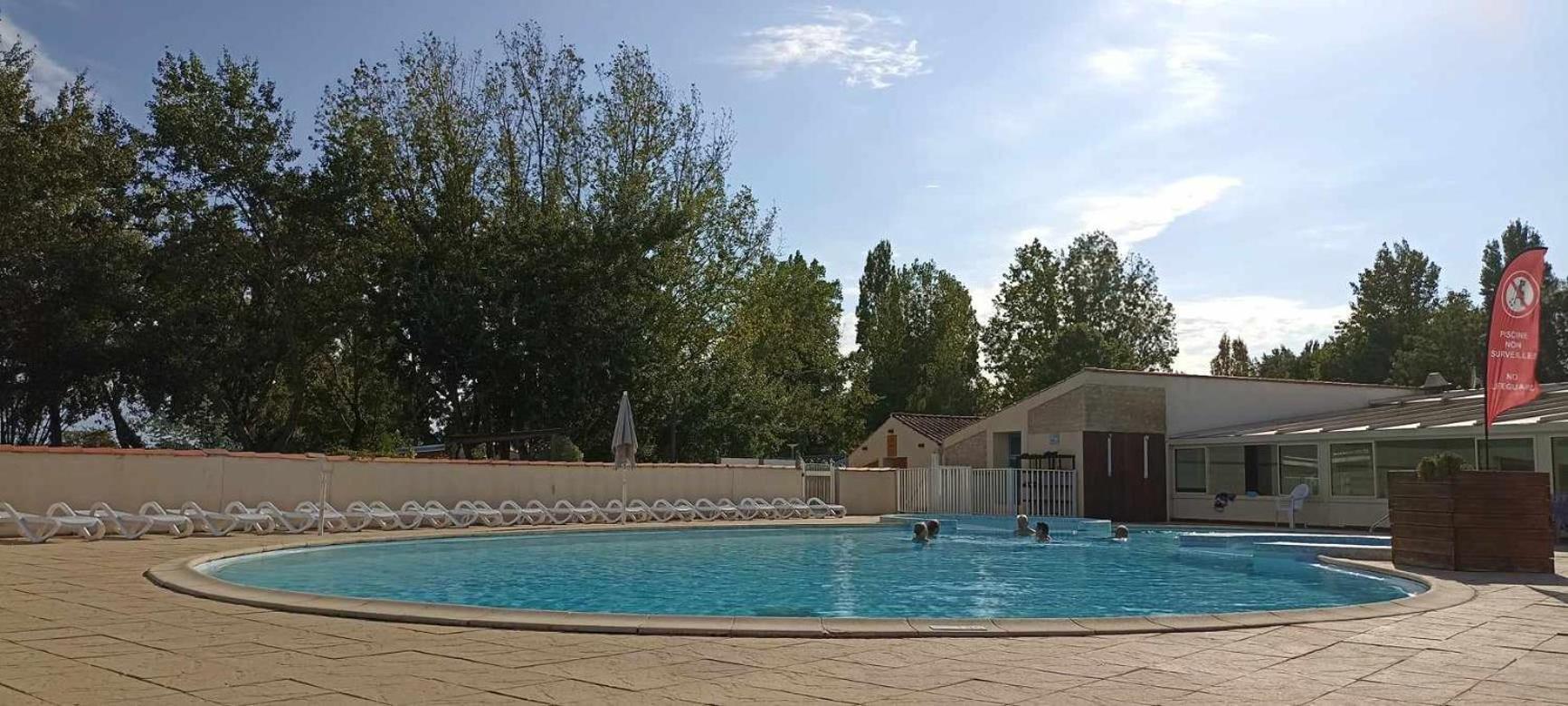 Mobilhome L'Oasis Camping Le Clos Cottet Angles  Zewnętrze zdjęcie