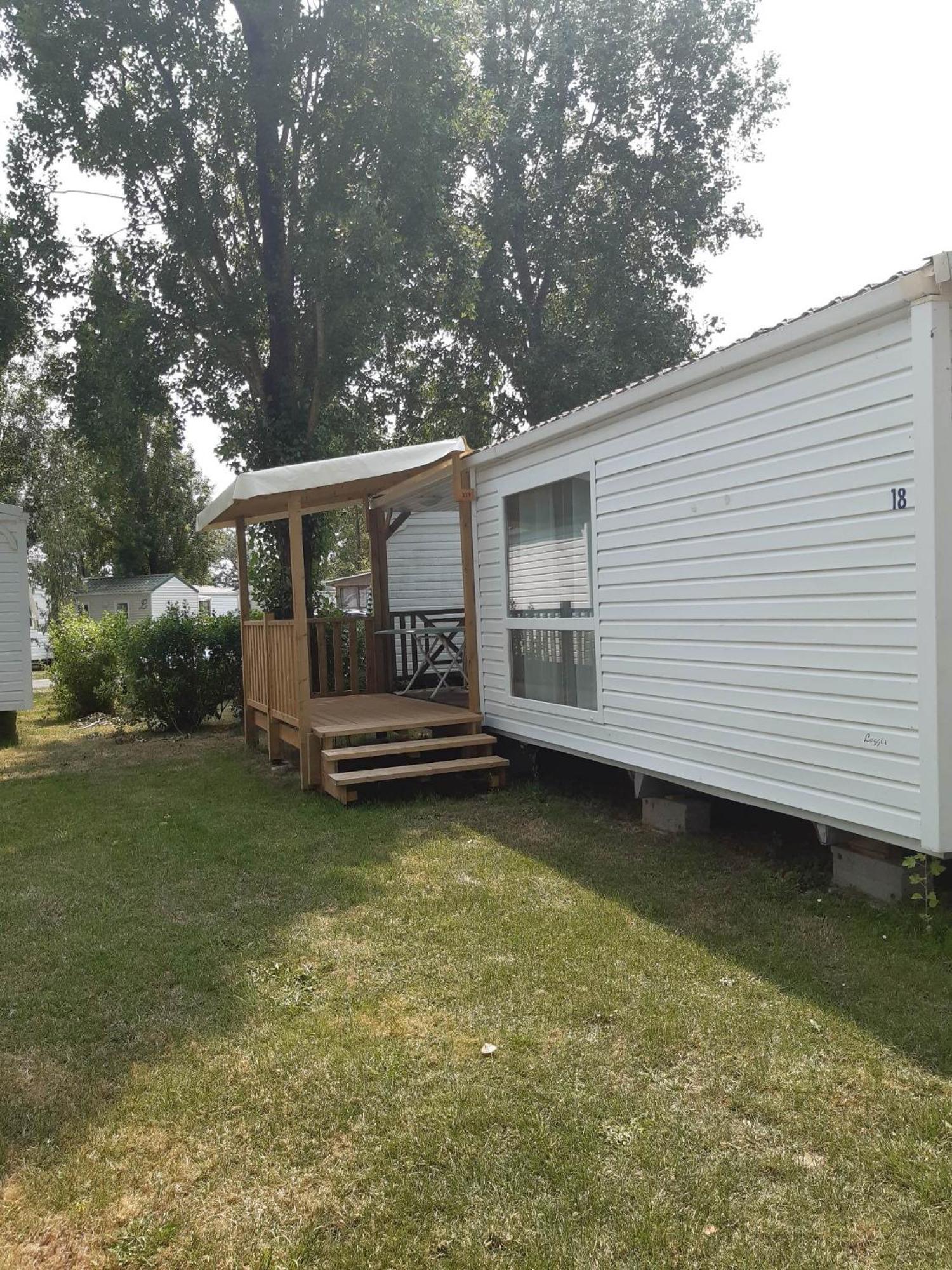 Mobilhome L'Oasis Camping Le Clos Cottet Angles  Zewnętrze zdjęcie