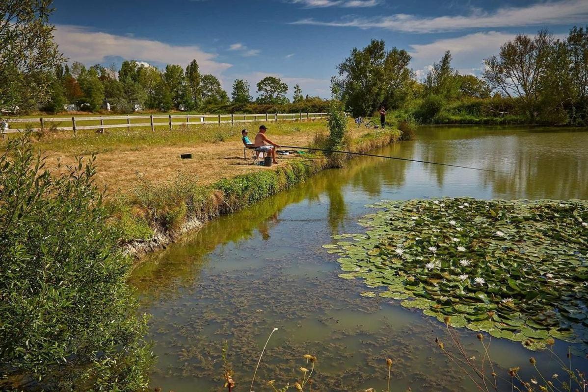 Mobilhome L'Oasis Camping Le Clos Cottet Angles  Zewnętrze zdjęcie