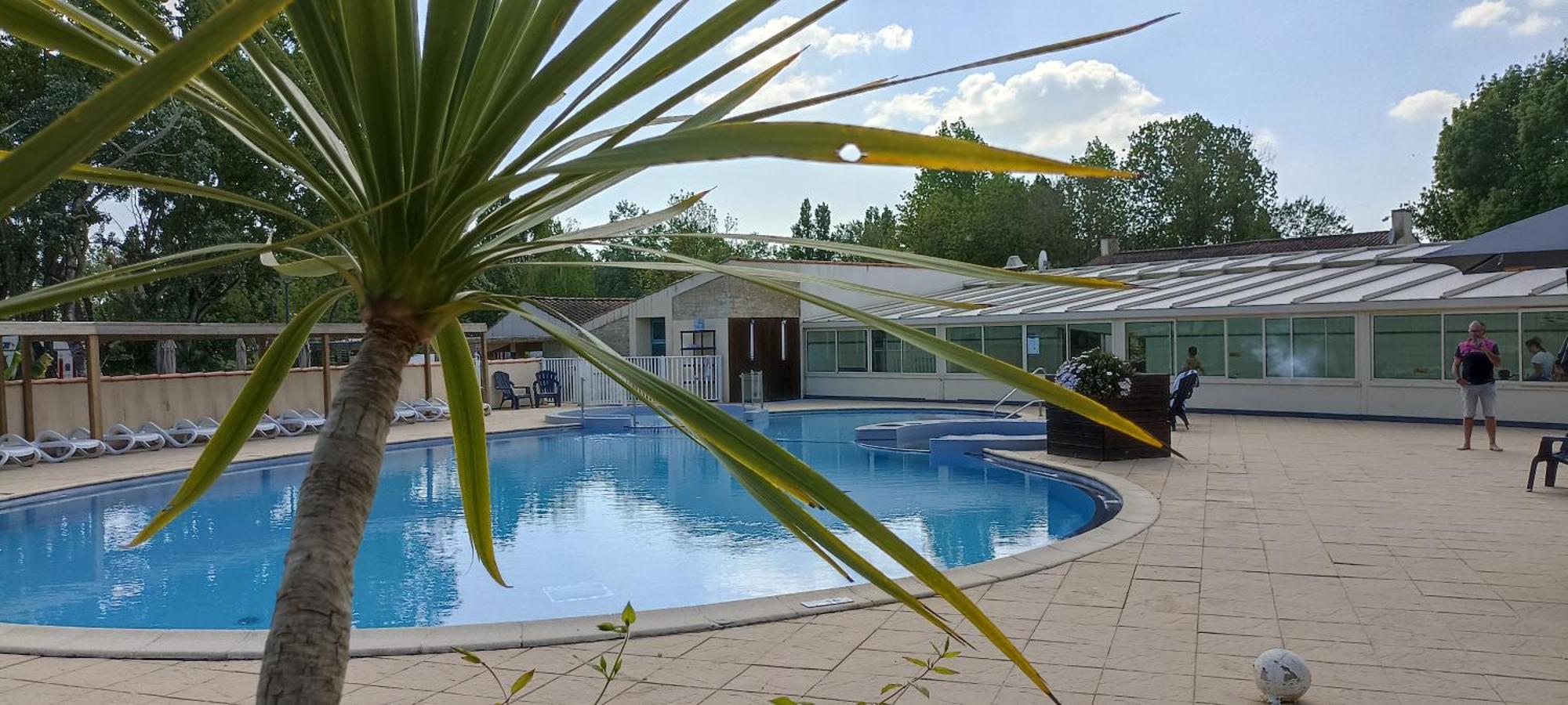 Mobilhome L'Oasis Camping Le Clos Cottet Angles  Zewnętrze zdjęcie